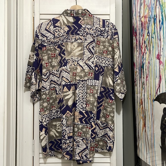 Del Mar California Short Sleeve Button Down Shirt - Picture 8 of 10
